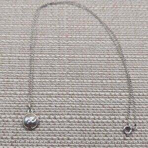 18 Inch Sterling Silver Petite Cute Bird Pendant Necklace A4877